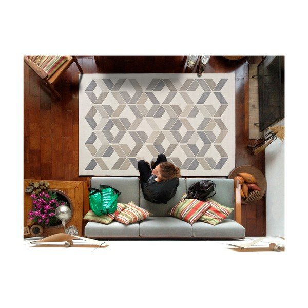 Sivi tepih Universal Kerala Cusmo Grey, 80 x 150 cm-image-1