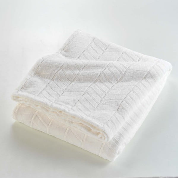 Krem prekrivač od mikroflanela 180x220 cm Arya – douceur d'intérieur-image-3