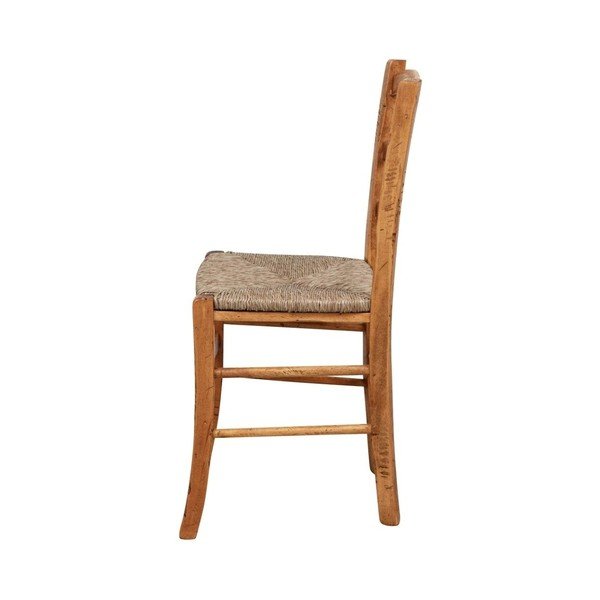 Smeđa stolica od bukovog drveta Biscottini Alis-image-1