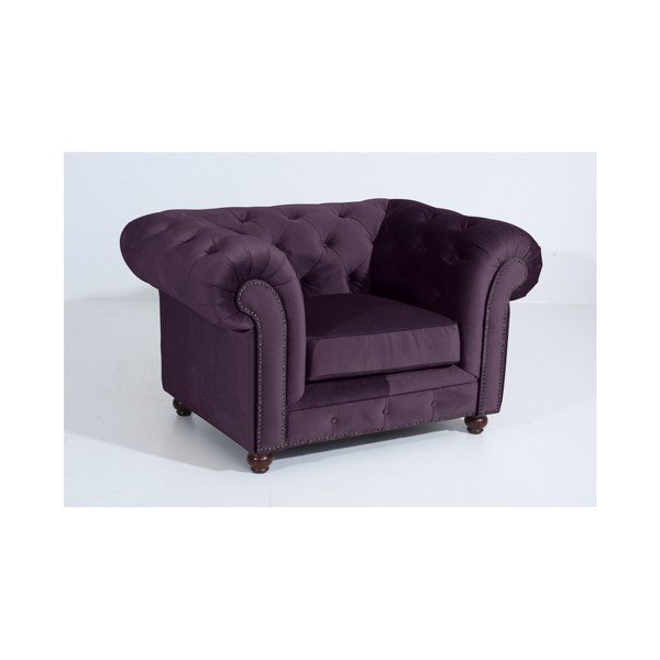 Ljubičasta stolica Max Winzer Orleans Velvet-image-4
