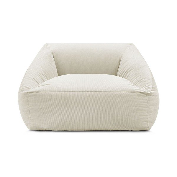 Bež vreća za sjedenje od samta Lilibet – Bobochic Paris-image-2