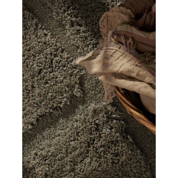 Kaki zeleni ručno rađen okrugao tepih ø 160 cm Lambeth Jasper – Ted Baker-image-2