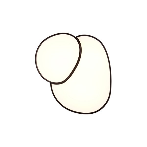 Crna LED stropna svjetiljka 63.5x77 cm Rise – Trio-image-1