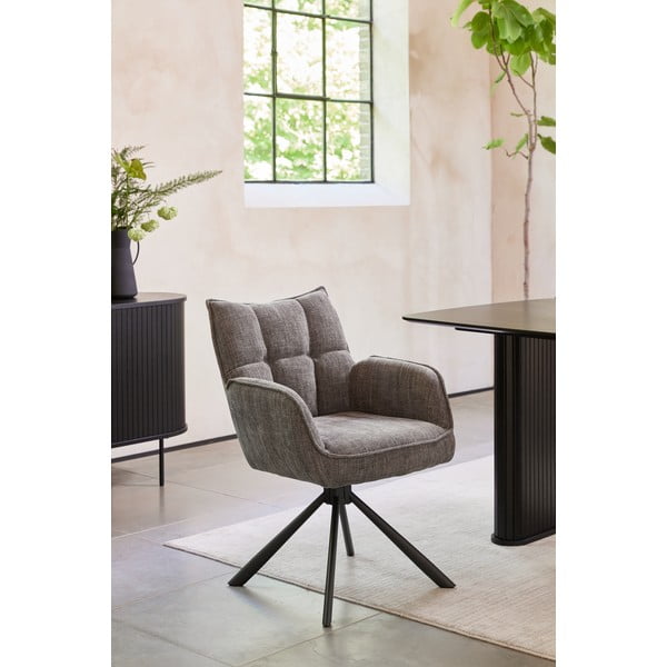 Sive podstavljene blagovaonske stolice u setu 2 kom Marilla – Unique Furniture-image-1