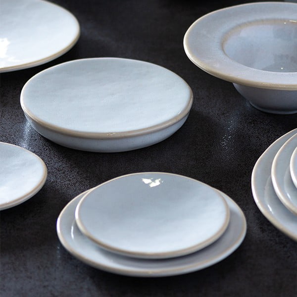 Bijeli pladanj od kamenineCosta Nova Roda, ⌀ 16 cm-image-1