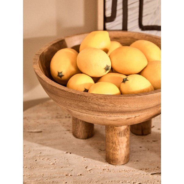 Drvena zdjela u prirodnoj boji ø 27 cm Kara – Premier Housewares-image-2