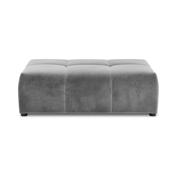 Sivi baršunasti sofa modul Rome Velvet - Cosmopolitan Design-image-2
