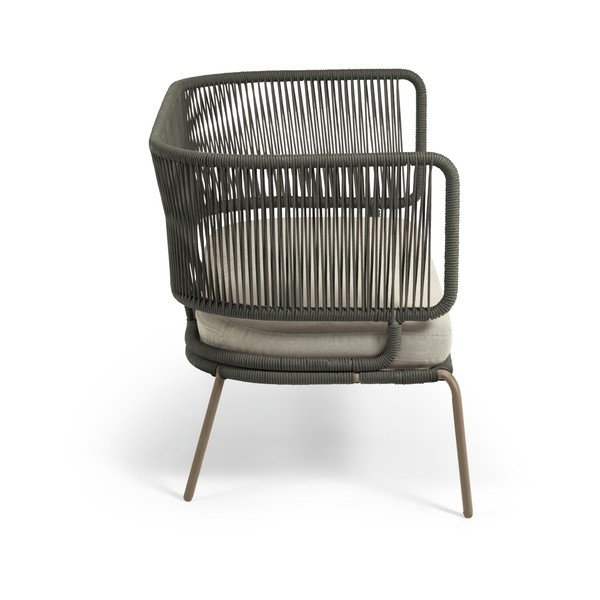 Zelena vrtna garnitura sa čeličnom konstrukcijom Kave Home Nadin-image-2