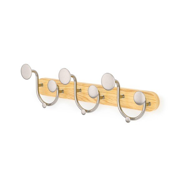 Bijela zidna vješalica od prirodnog aluminija Melody - Umbra-image-2