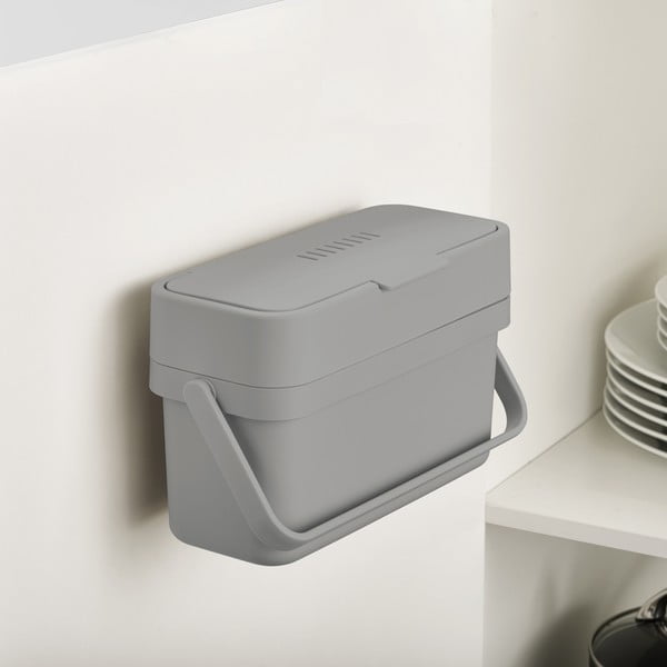 Siva kanta za bio otpad 4 l Duo – Joseph Joseph-image-3