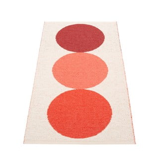 Crveni/krem unutarnji i vanjski tepih 70x140 cm Otto Berry – Pappelina