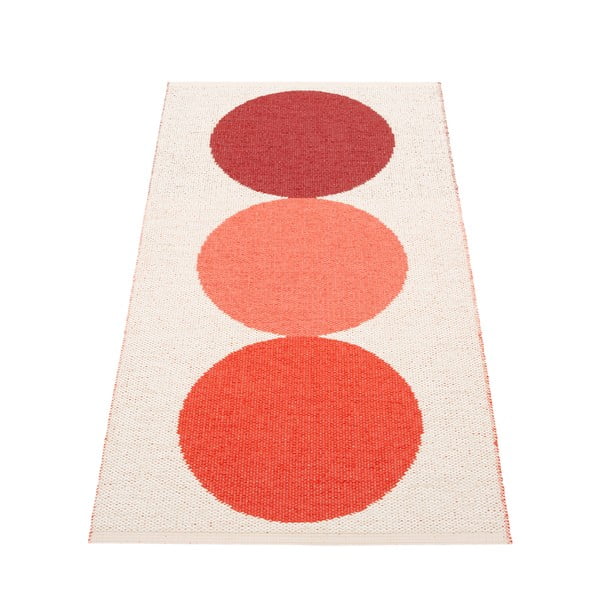 Crveni/krem unutarnji i vanjski tepih 70x140 cm Otto Berry – Pappelina
