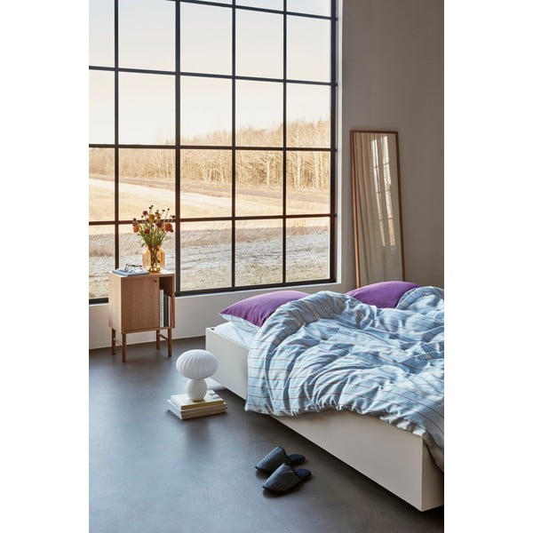 Stojeće ogledalo s okvirom od masivnog drveta 52x167 cm Glimpse – Hübsch-image-2