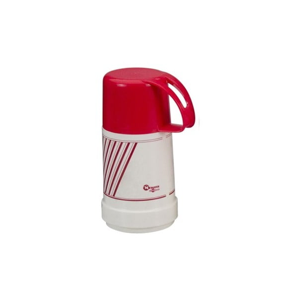 Crveno-bijela termo boca Metaltex Vacuum, 250 ml