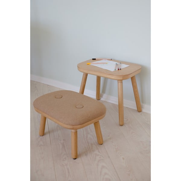 Stolac u prirodnoj boji/svjetlo smeđi Paff Low – UMAGE-image-1