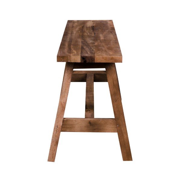 Smeđa vrtna klupa od masivnog drveta Barcelona – House Nordic-image-4