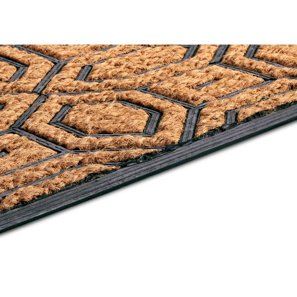 Otirač od kokosovih vlakana 45x75 cm Diamonds – Hanse Home-image-3