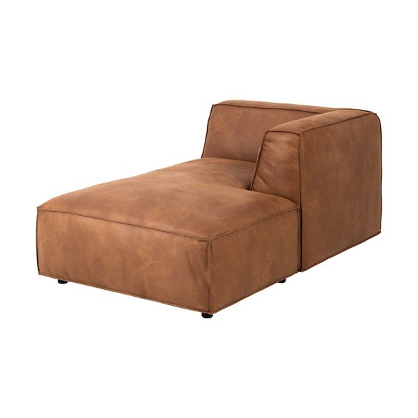 Konjak smeđa ležaljka (s desnim kutom) Fairfield Kentucky – Bonami Selection-image-3