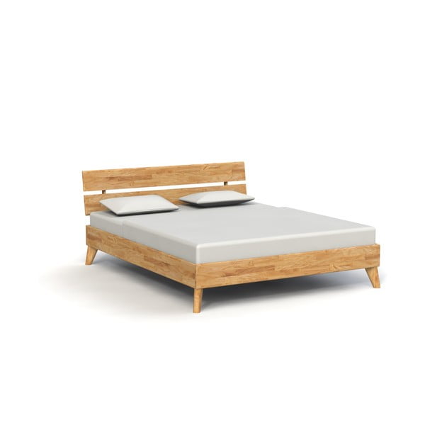 Bračni krevet od hrastovog drveta 160x200 cm Greg 2 - The Beds