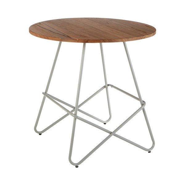Okrugao blagovaonski stol od čvrstog brijesta ø 80 cm District – Premier Housewares