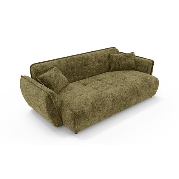 Zelena sofa od šenila 250 cm Nelia Big – Ropez-image-2