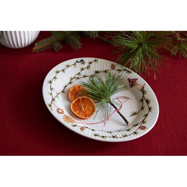 Porculanski pladanj s božićnim motivom 22,5x28,5 cm Hammershøi Christmas – Kähler Design-image-2