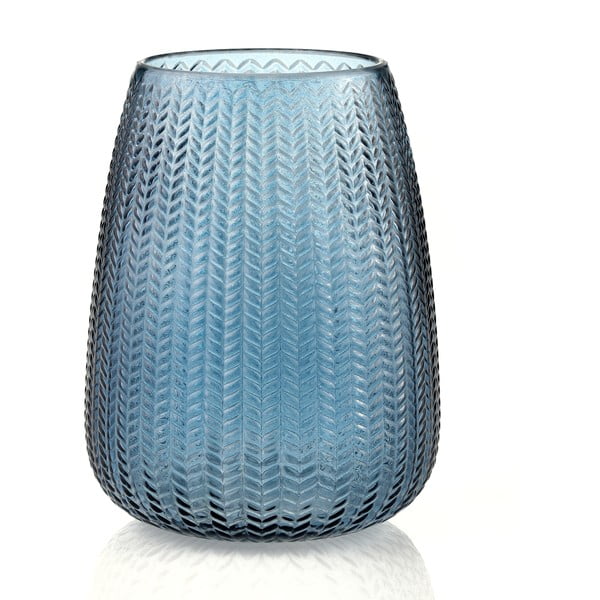 Plava staklena vaza (visina 24 cm) Sevilla – AmeliaHome