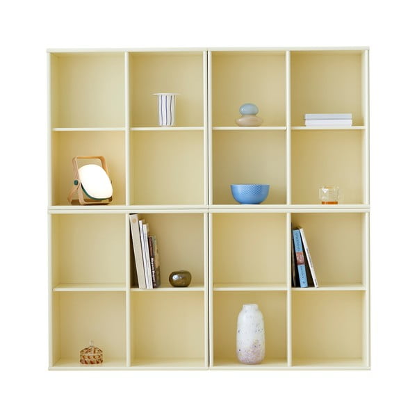 Svijetlo žuta viseća biblioteka 70x70 cm Mistral – Hammel Furniture-image-2
