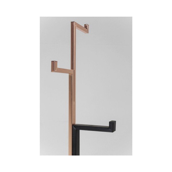 Crno-bakreni stalak za kapute Kare Design Casino-image-1