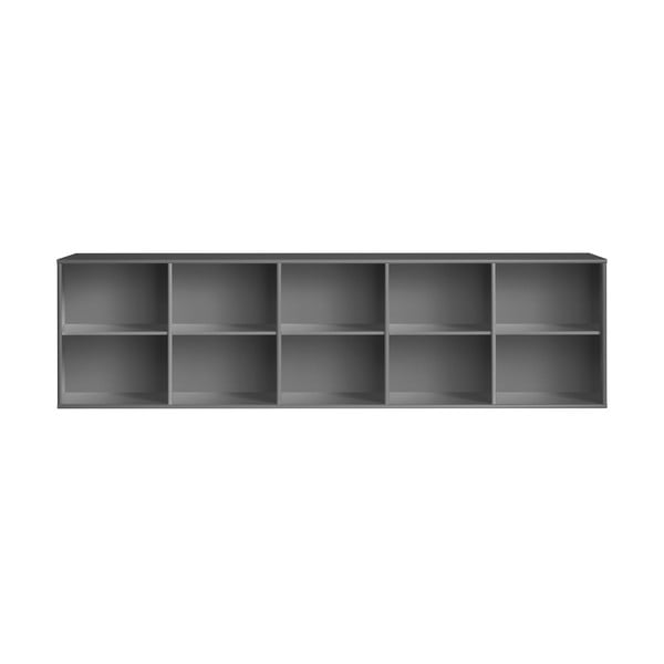 Antracitno siva viseća biblioteka 220x61 cm Mistral – Hammel Furniture