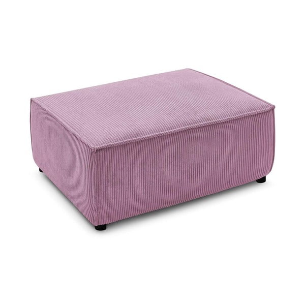 Ružičasti tabure od samta Nihad – Bobochic Paris-image-3