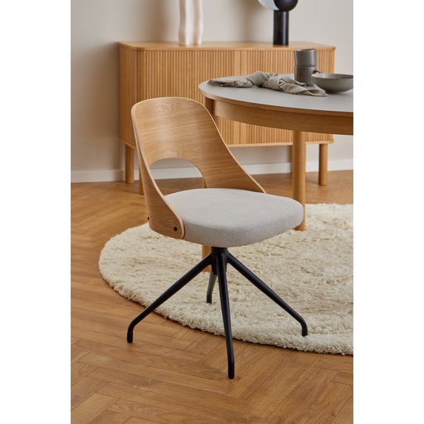 Bež/u prirodnoj boji blagovaonska stolica Lucy – Actona-image-1