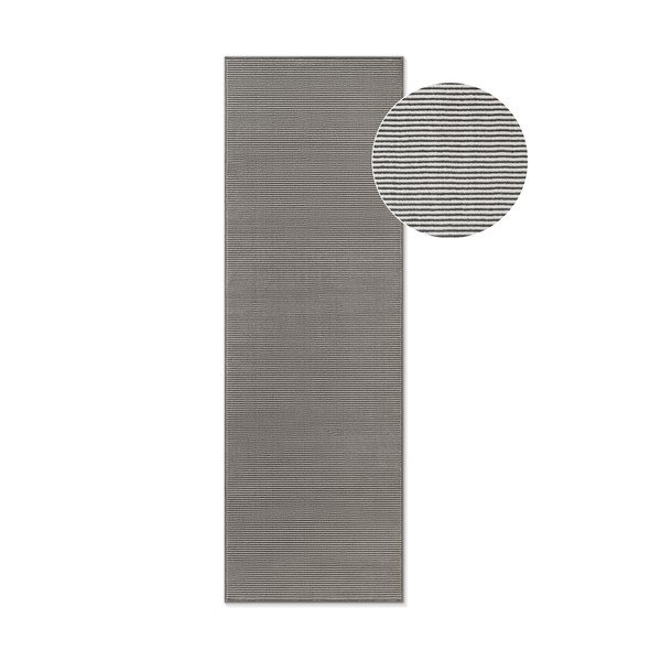 Antracitno siva/krem staza 80x240 cm Perles Dolomite – Elle Decoration