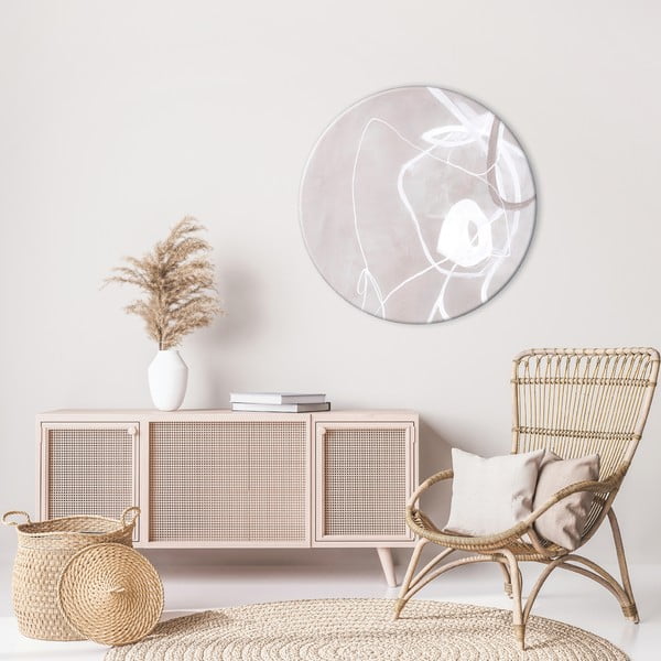 Slika ø 70 cm Fine Line – Malerifabrikken-image-1