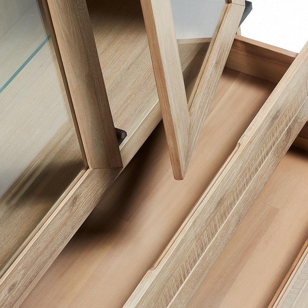 Vitrina s 2 ladice Kave Home Disset-image-1