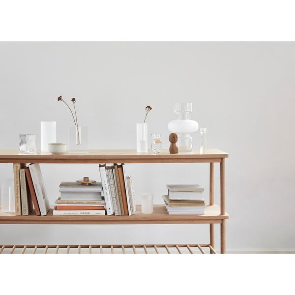 Staklena vaza Hübsch Sena , visina 12 cm-image-1