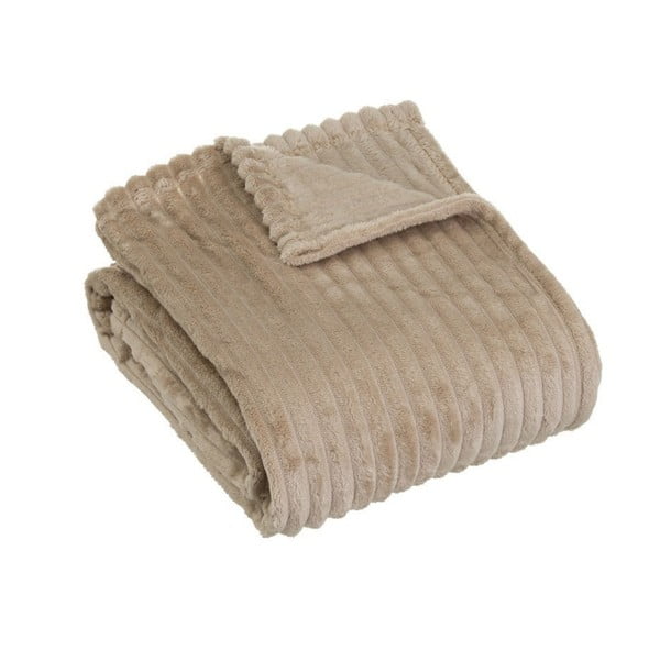 Smeđa deka od mikropliša 130x160 cm Fur Velvet – Casa Selección