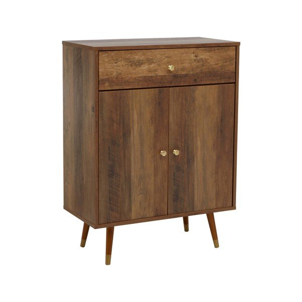 Komoda u tamnoj prirodnoj boji 70x94x35 cm Frida – Premier Housewares