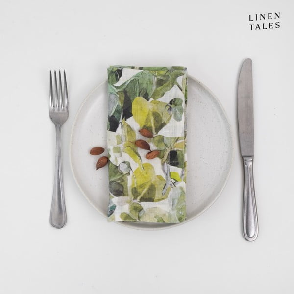 Laneni ubrusi u setu 2 kom Lotus – Linen Tales-image-2