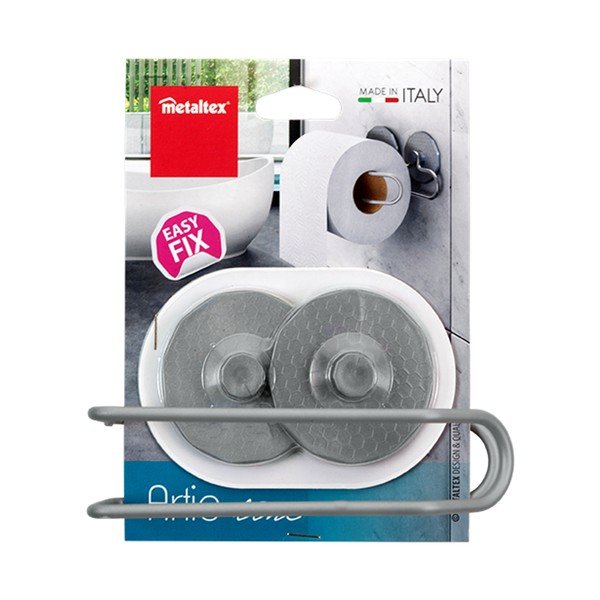 Čelični zidni držač za toaletni papir Metaltex Artic-image-2