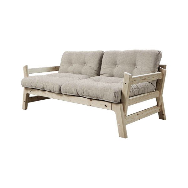 Podesivi kauč Karup Design Step Natural Clear/Linen Beige-image-3