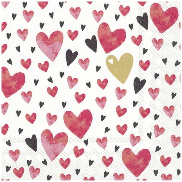 Papirnate salvete u setu od 20 kom Love You - IHR