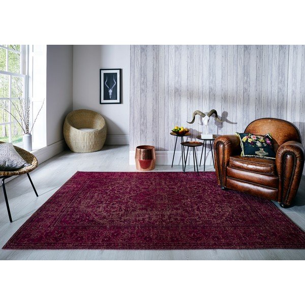 Ružičasti ručno tkani tepih Flair Rugs Palais, 200 x 290 cm-image-3
