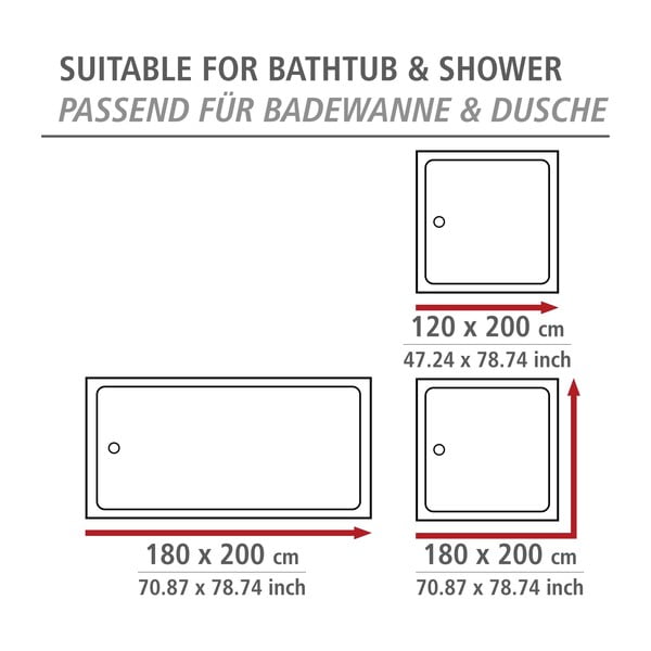 Tuš zavjesa 180x200 cm Rollin'Art Ocean Life - Wenko-image-2