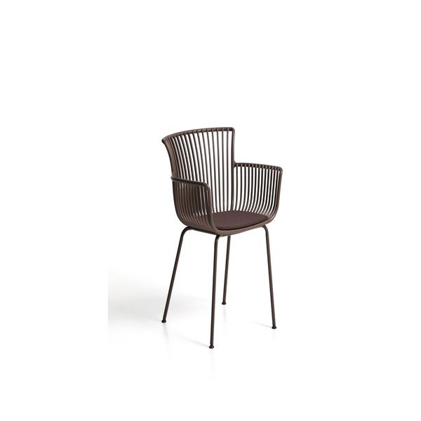 Smeđa vrtna stolica Surpika – Kave Home-image-4