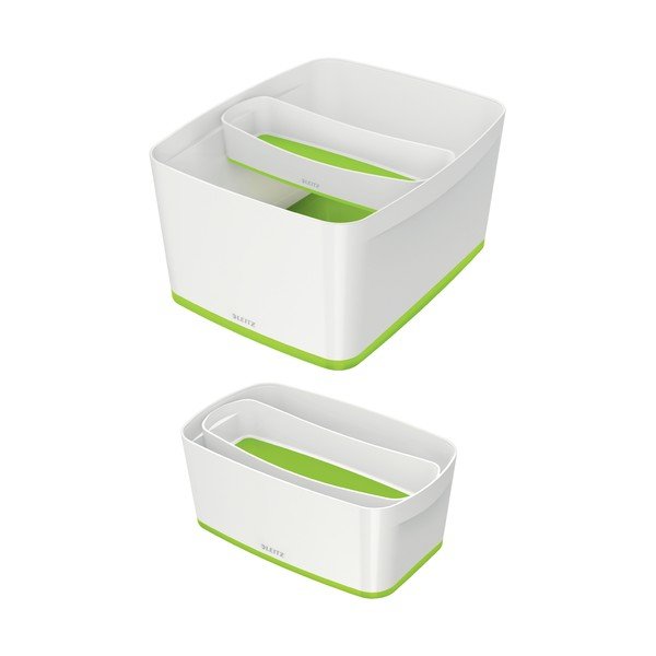 Bijelo-zeleni Organizator Leitz MyBox, duljina 31 cm-image-3