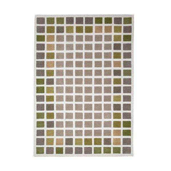 Zeleni ručno rađen vunen tepih 160x230 cm Renga Wool – Flair Rugs