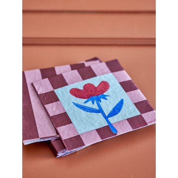 Papirnati ubrusi u setu 20 kom 33x33 cm Vinia – Bloomingville-image-1