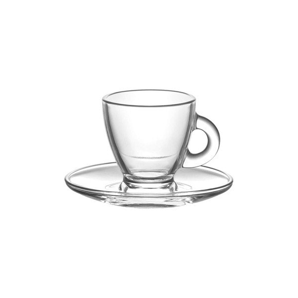 Staklene šalice u setu 6 kom 95 ml – Hermia