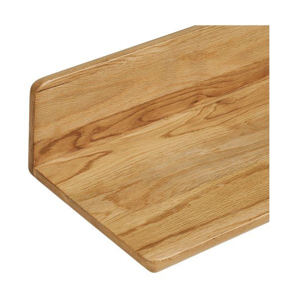 Polica od punog hrasta u svijetloj prirodnoj boji 40 cm Salina – House Nordic-image-4